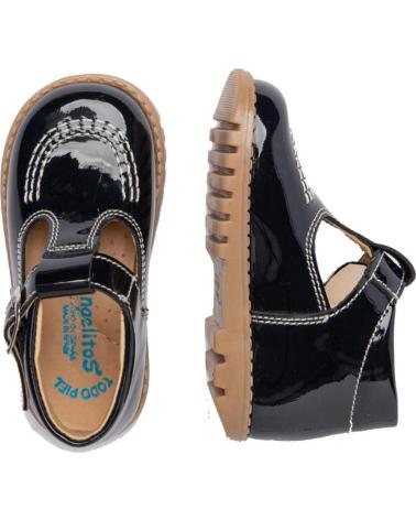 Zapatos de Niño ANGELITOS PEPITO CHAROL PIEL 639 MARINO