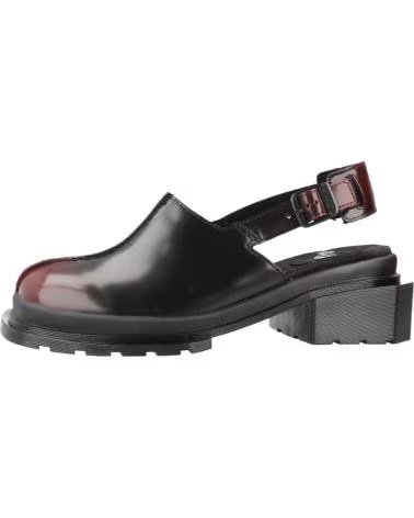 DR MARTENS SANDALIAS MAYBOLE MULE BURDEOS RED