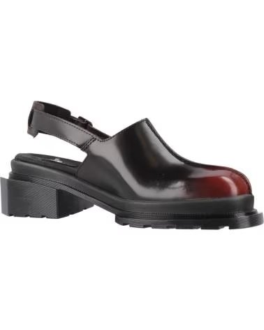 DR MARTENS SANDALIAS MAYBOLE MULE BURDEOS RED