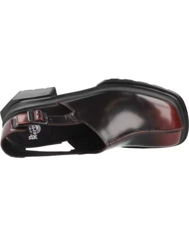 DR MARTENS SANDALIAS MAYBOLE MULE BURDEOS RED
