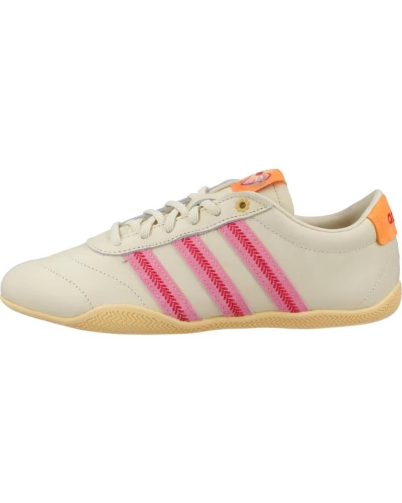 ADIDAS ZAPATILLAS GRAND COURT LO BEIGE Y ROSA VANILLA