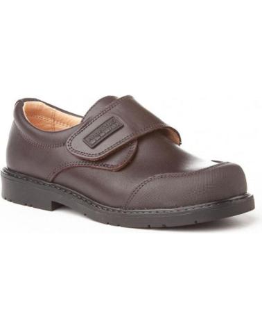 Zapatos de Niño ANGELITOS ESCOLAR PIEL 452 CHOCOLATE