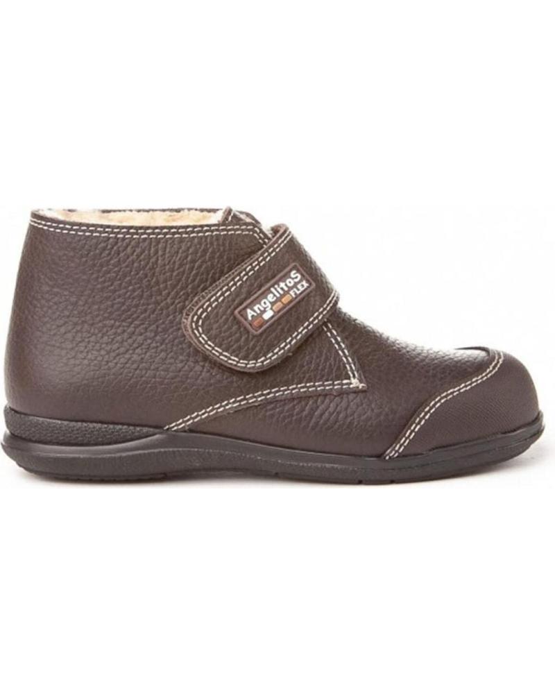 girl Mid boots ANGELITOS PISAKAKA PIEL 410 CHOCOLATE