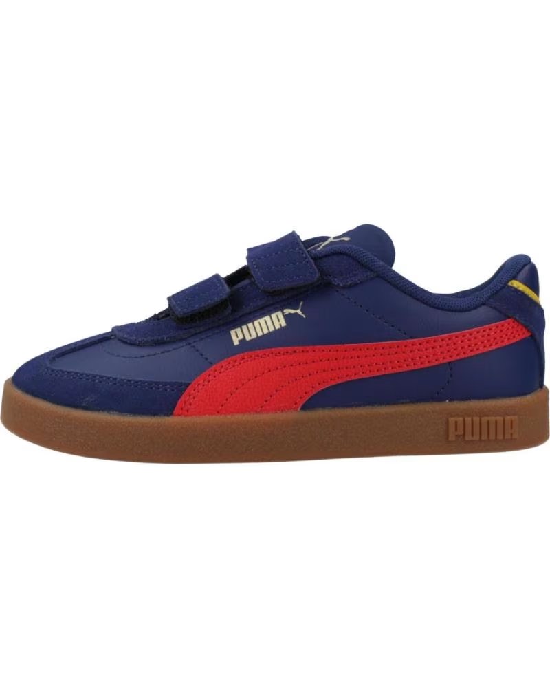 PUMA ZAPATILLAS CLUB II ERA PS NIÑO AZUL Y ROJO BLURED