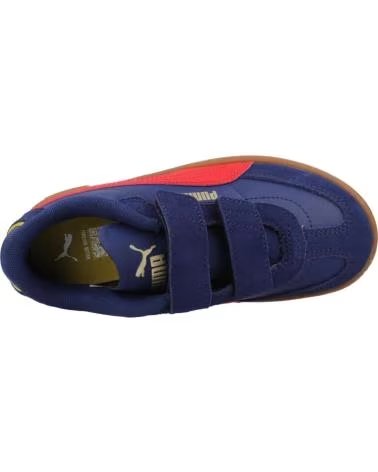 PUMA ZAPATILLAS CLUB II ERA PS NIÑO AZUL Y ROJO BLURED