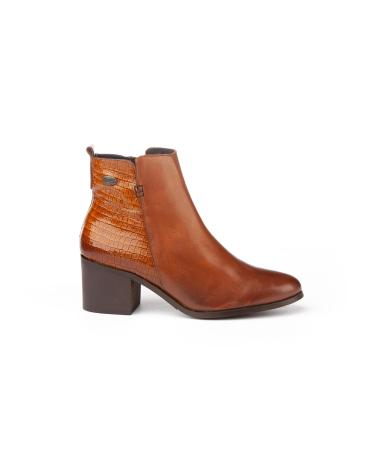 EVA MAÑAS BOTIN PIEL 3148 CUERO