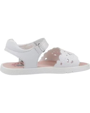SANDALIAS PABLOSKY PARA NIÑA MODELO 072800P EN BLANCO
