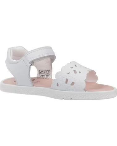 SANDALIAS PABLOSKY PARA NIÑA MODELO 072800P EN BLANCO