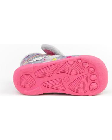 girl House slipers ANGELITOS PANTUFLA INFANTIL UNICORNIO 138 GRIS
