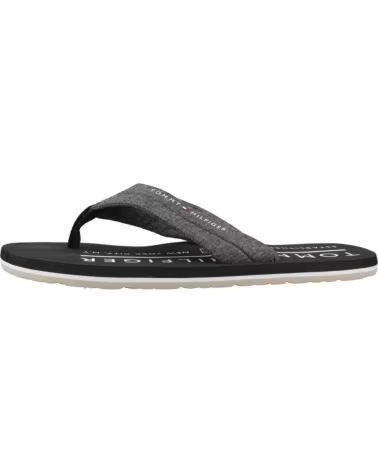 TOMMY HILFIGER Chanclas 1000149389 en negro para hombre CHAMBRAY BEACH