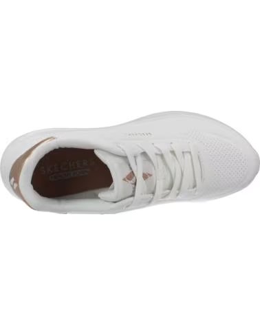 SKECHERS ZAPATILLAS URBANAS UNO LITE SHIMMER ALONG 177291 BLANCO WHT