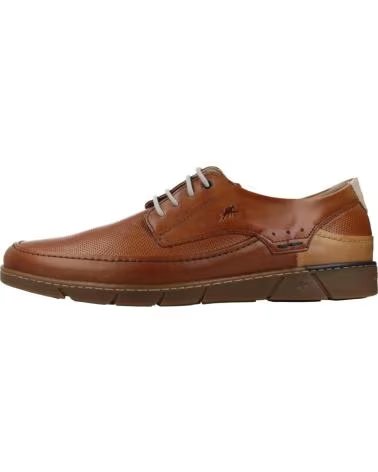 FLUCHOS ZAPATOS F1156 EN MARRON PARA HOMBRE CUERO