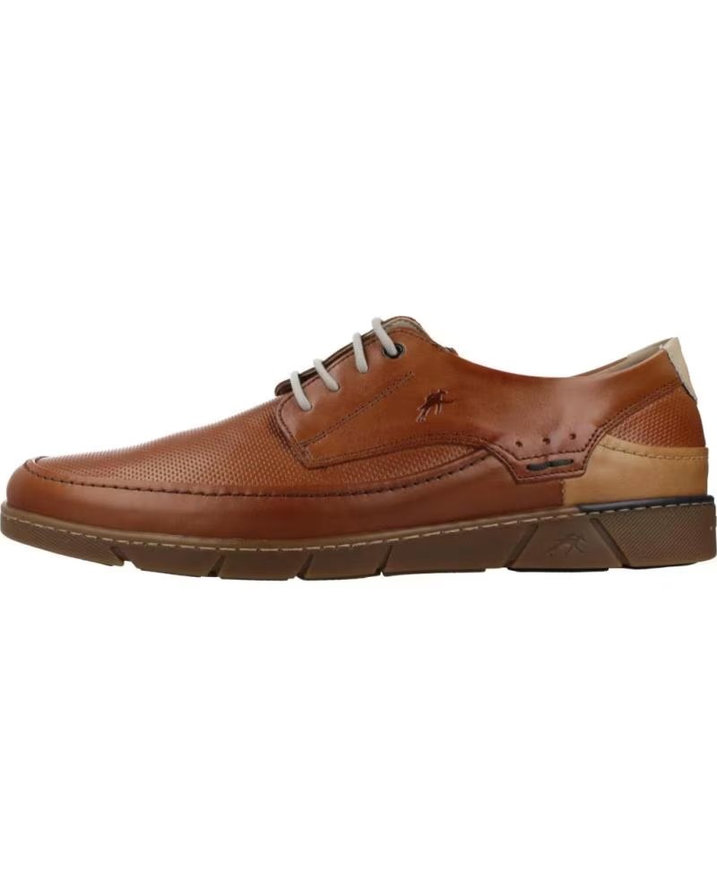FLUCHOS ZAPATOS F1156 EN MARRON PARA HOMBRE CUERO