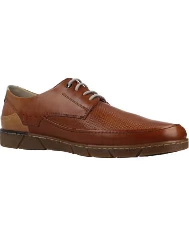 FLUCHOS ZAPATOS F1156 EN MARRON PARA HOMBRE CUERO
