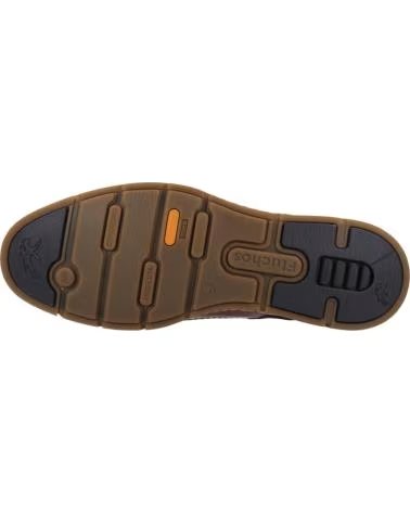 FLUCHOS ZAPATOS F1156 EN MARRON PARA HOMBRE CUERO