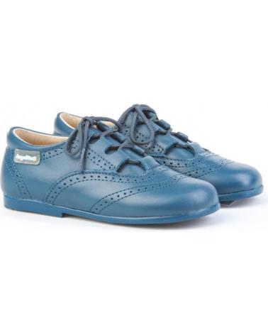 Chaussures pour Fille et Garçon ANGELITOS INGLESITA PIEL 505 AZUL