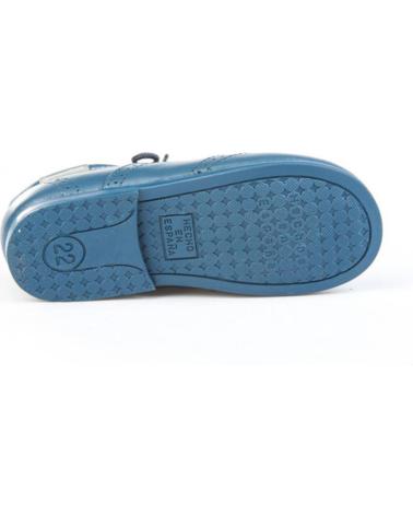 Chaussures pour Fille et Garçon ANGELITOS INGLESITA PIEL 505 AZUL