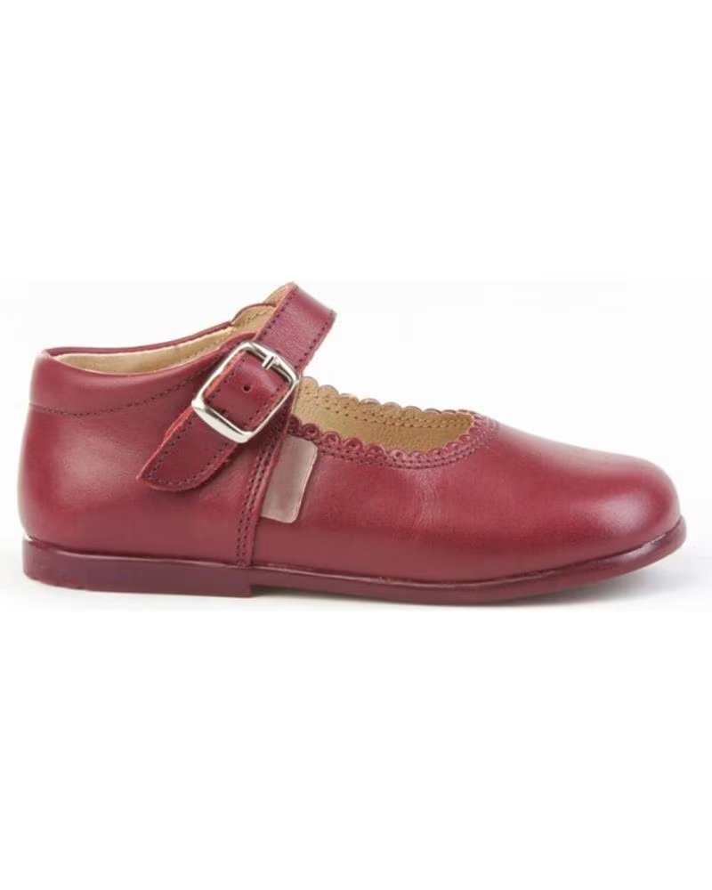 Zapatos ANGELITOS  de Niña ZAPATO MERCEDITAS PIEL 500  BURDEOS