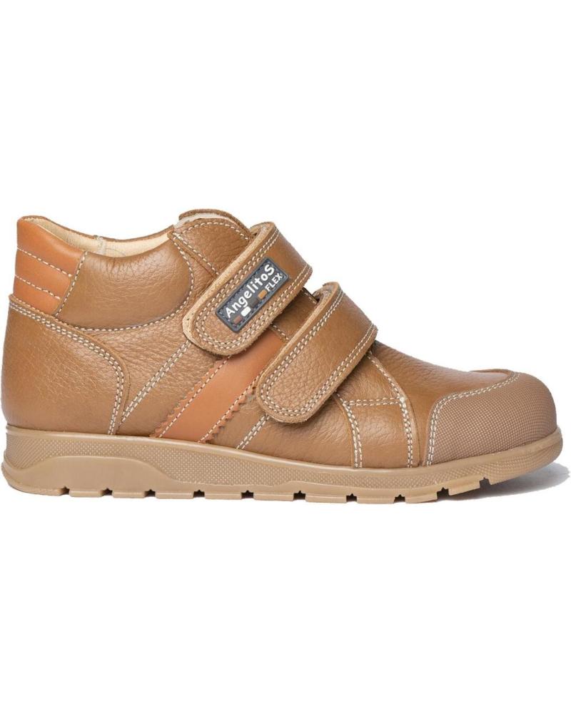 Botins de Menina e Menino ANGELITOS BOTA SPORT PIEL 780 TAUPE