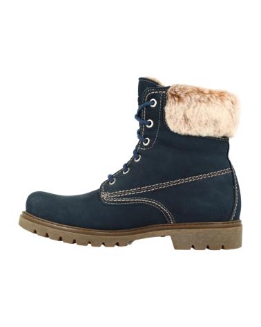 Botas de Mujer PANAMA JACK BOTIN PIEL AZUL