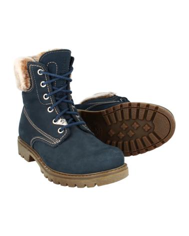 Botas de Mujer PANAMA JACK BOTIN PIEL AZUL