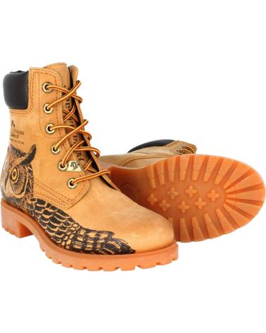 Botas de Mujer PANAMA JACK BOTIN PIEL MELOCOTON-BUHO