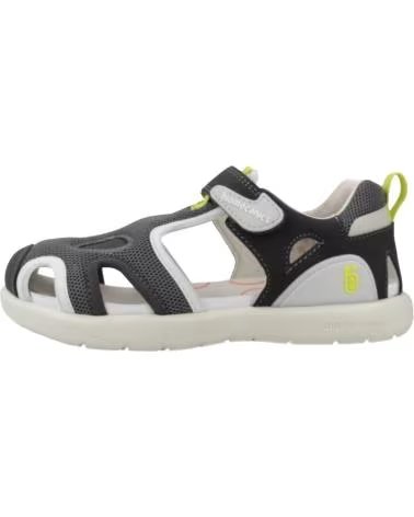 BIOMECANICS SANDALIAS NINO MODELO 262232B COLOR GRIS GRSVRD