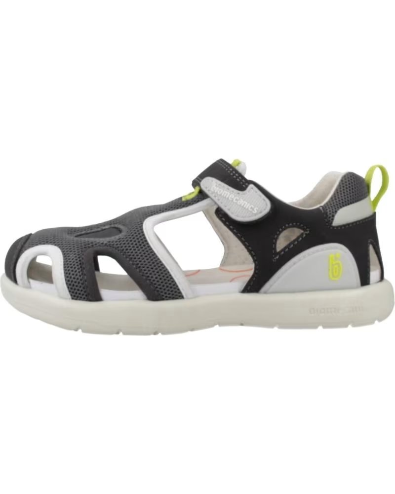 BIOMECANICS SANDALIAS NINO MODELO 262232B COLOR GRIS GRSVRD