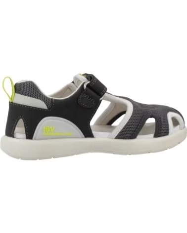 BIOMECANICS SANDALIAS NINO MODELO 262232B COLOR GRIS GRSVRD