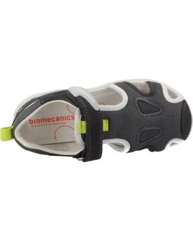 BIOMECANICS SANDALIAS NINO MODELO 262232B COLOR GRIS GRSVRD