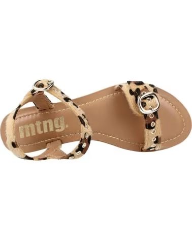 MTNG SANDALIAS PLANO CON ESTAMPADO ANIMAL PRINT C59876