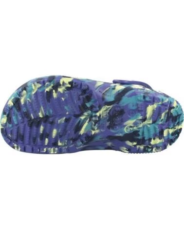 CROCS Sandalias 207464-4Rr en beige para mujer NAVY-TURBO TEAL