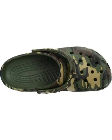 CROCS ZUECOS CLASSIC CAMOUFLAGE VERDE ARMYGR