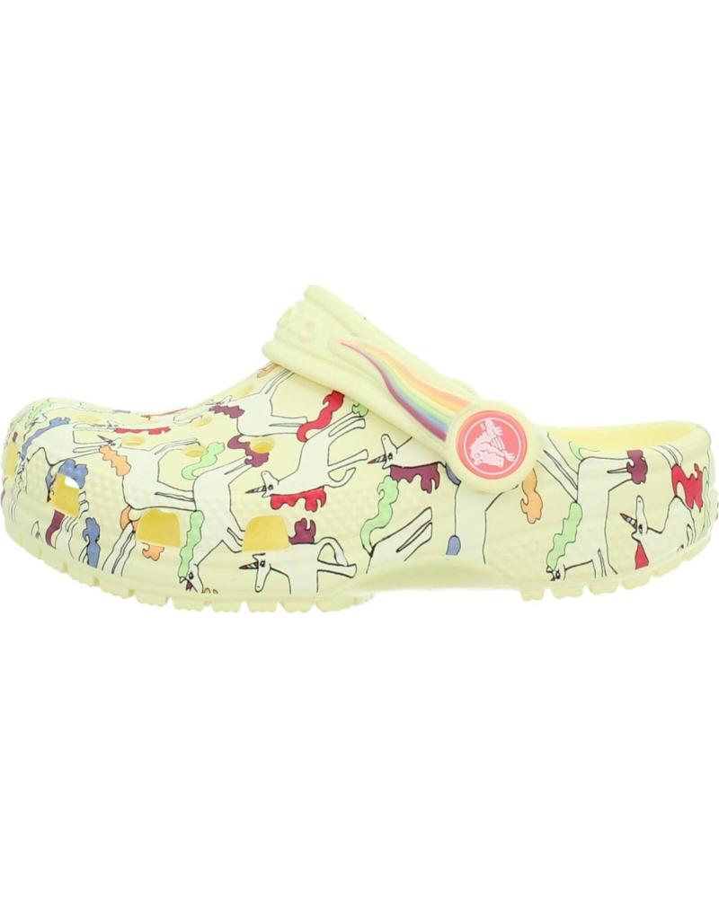 CHANCLAS CROCS CLASSIC DRAGON PARA NIÑOS YLWLGT