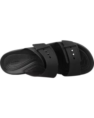 CROCS SANDALIAS BROOKLYN W PLATAFORMA COLOR NEGRO BLACK