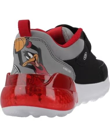GEOX ZAPATILLAS J ACTIVART ILLUMINUS NIÑO NEGRO C004 C0048