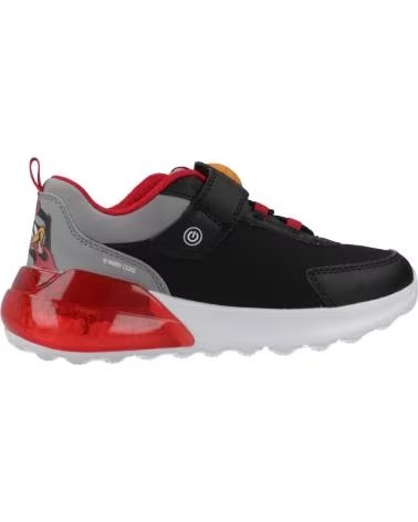 GEOX ZAPATILLAS J ACTIVART ILLUMINUS NIÑO NEGRO C004 C0048