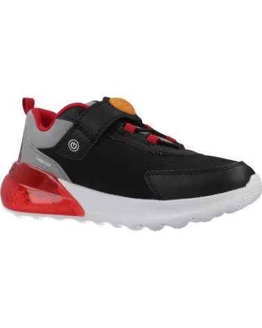 GEOX ZAPATILLAS J ACTIVART ILLUMINUS NIÑO NEGRO C004 C0048