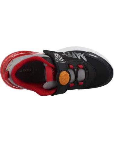 GEOX ZAPATILLAS J ACTIVART ILLUMINUS NIÑO NEGRO C004 C0048