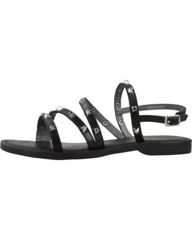 GEOX MADDALUSIA BLACK SANDALS C9999