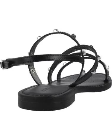 GEOX MADDALUSIA BLACK SANDALS C9999