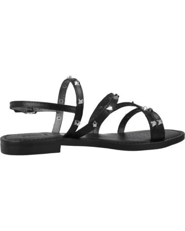 GEOX MADDALUSIA BLACK SANDALS C9999