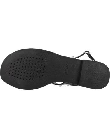 GEOX MADDALUSIA BLACK SANDALS C9999