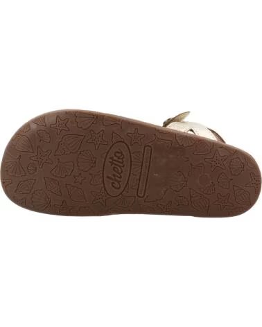 CHETTO GIRLS SANDALS 1126020CT GOLD ORO