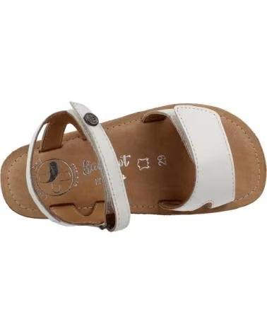CHETTO SANDALIAS NINA MODELO 1126020CT COLOR  BLANCO