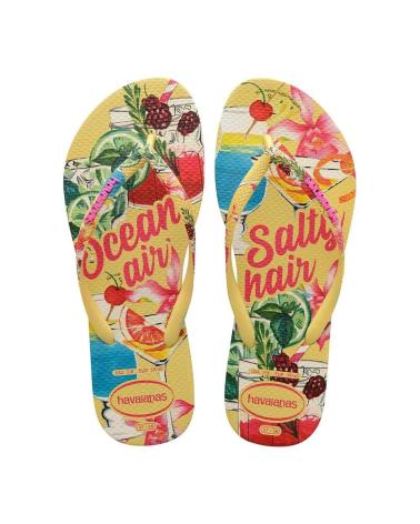 Chanclas HAVAIANAS  de Hombre CHANCLAS SLIM SUMMER AMARELO LIMAO  VARIOS COLORES