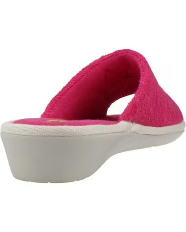 NORDIKAS ZAPATILLAS DE CASA MODELO 2314 TOALLA ROSA FUCSIA FUXIA