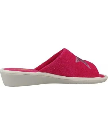 NORDIKAS ZAPATILLAS DE CASA MODELO 2314 TOALLA ROSA FUCSIA FUXIA