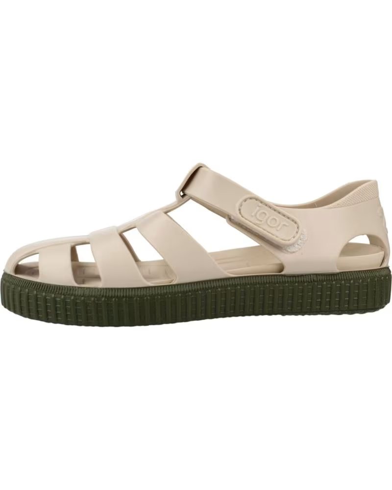 IGOR SANDALES GARÇON MODÈLE NICO SAND BEIGE KAKI