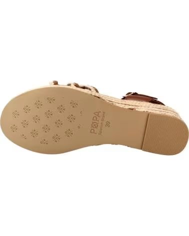 POPA SANDALIAS DE PLATAFORMA CB47601003 EN BEIGE PARA MUJER YUTE